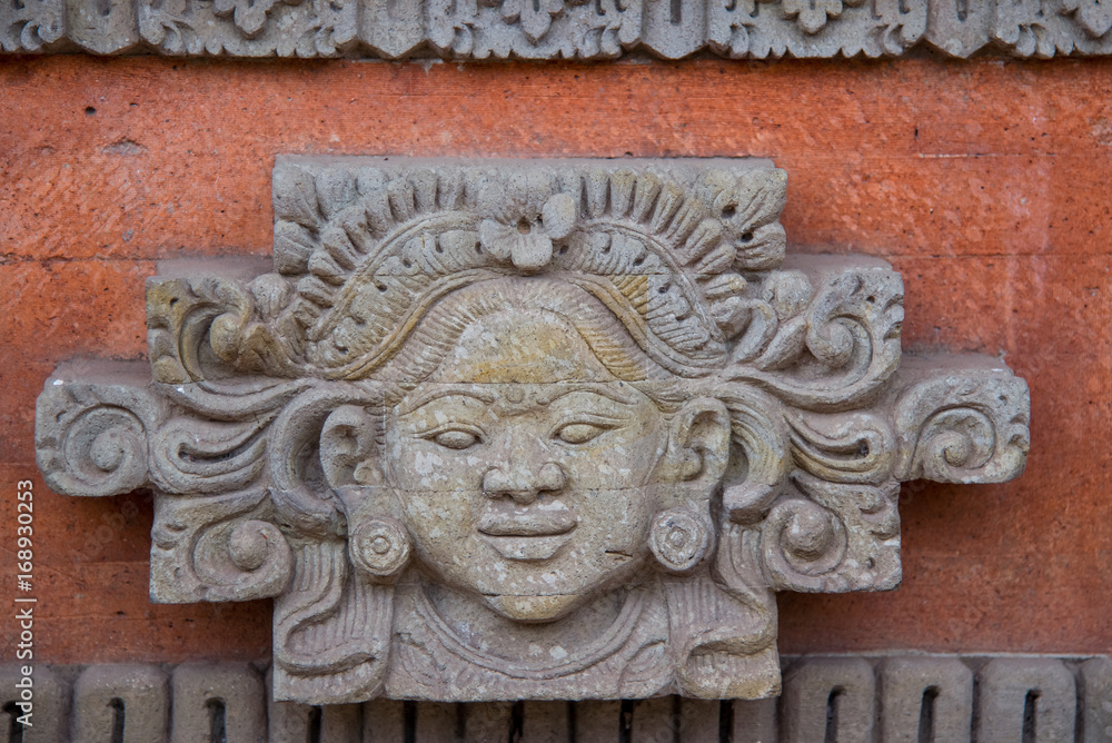 Kamienna rzeźba na Bali w Indonezji