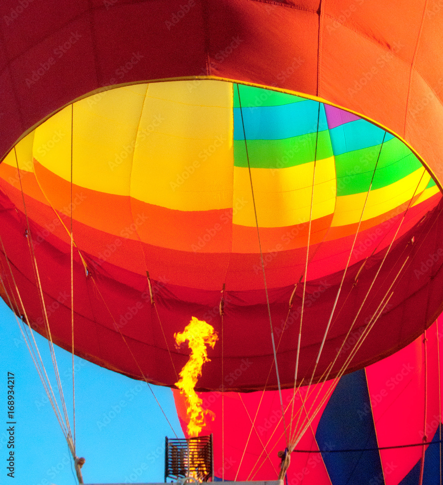 Fototapeta premium Balloon Fire