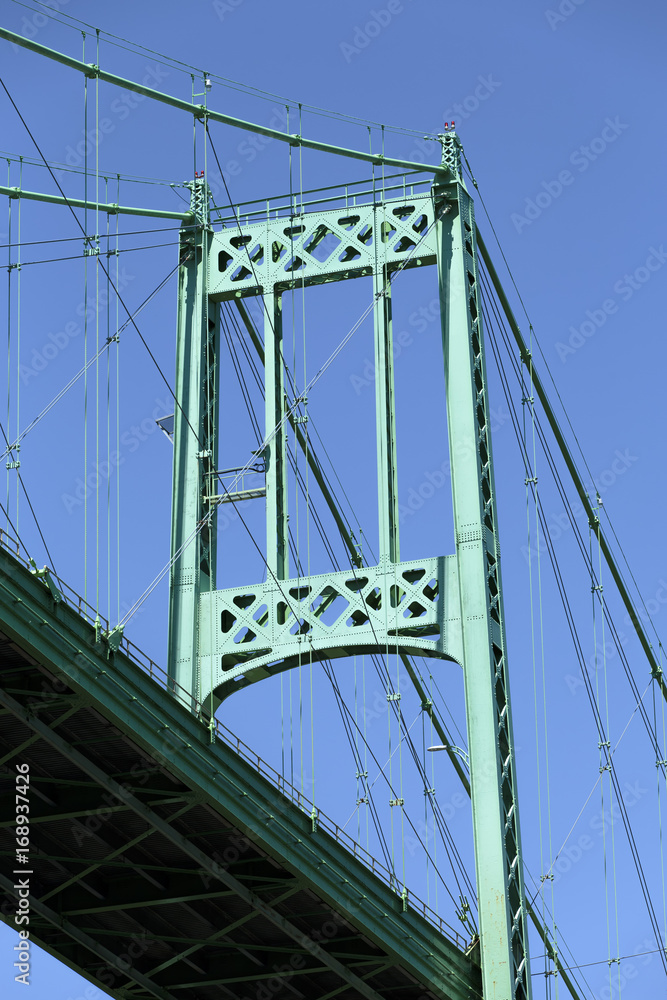 Obraz premium Suspension Bridge