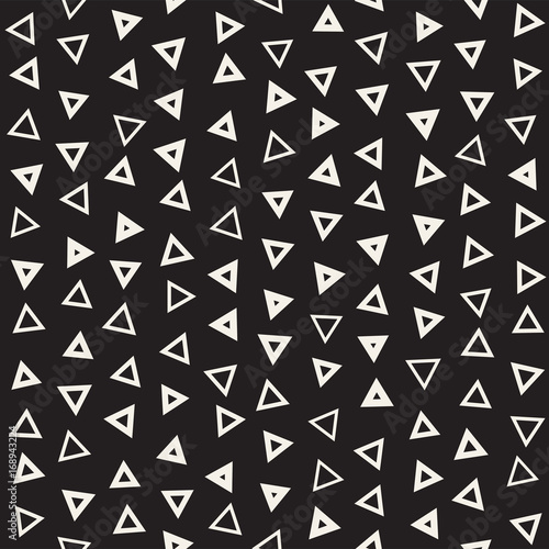 Seamless primitive jumble minimalism patterns. Randomly scattered geometric shapes. Abstract background design