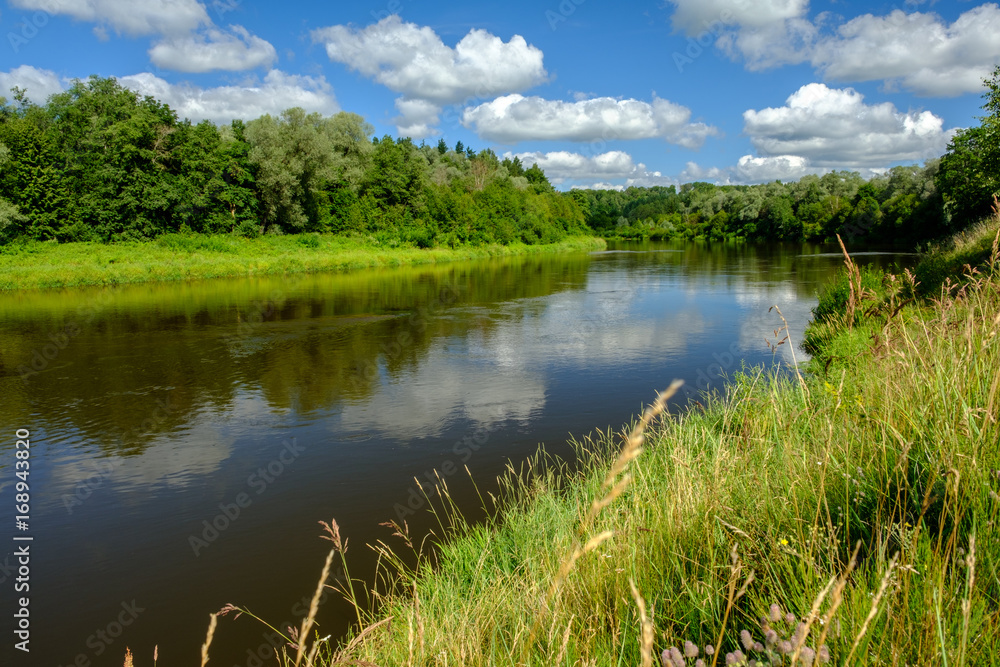 Gauja River in Latvia