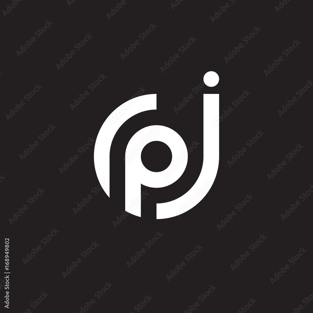 JP Or PJ Monogram Logo