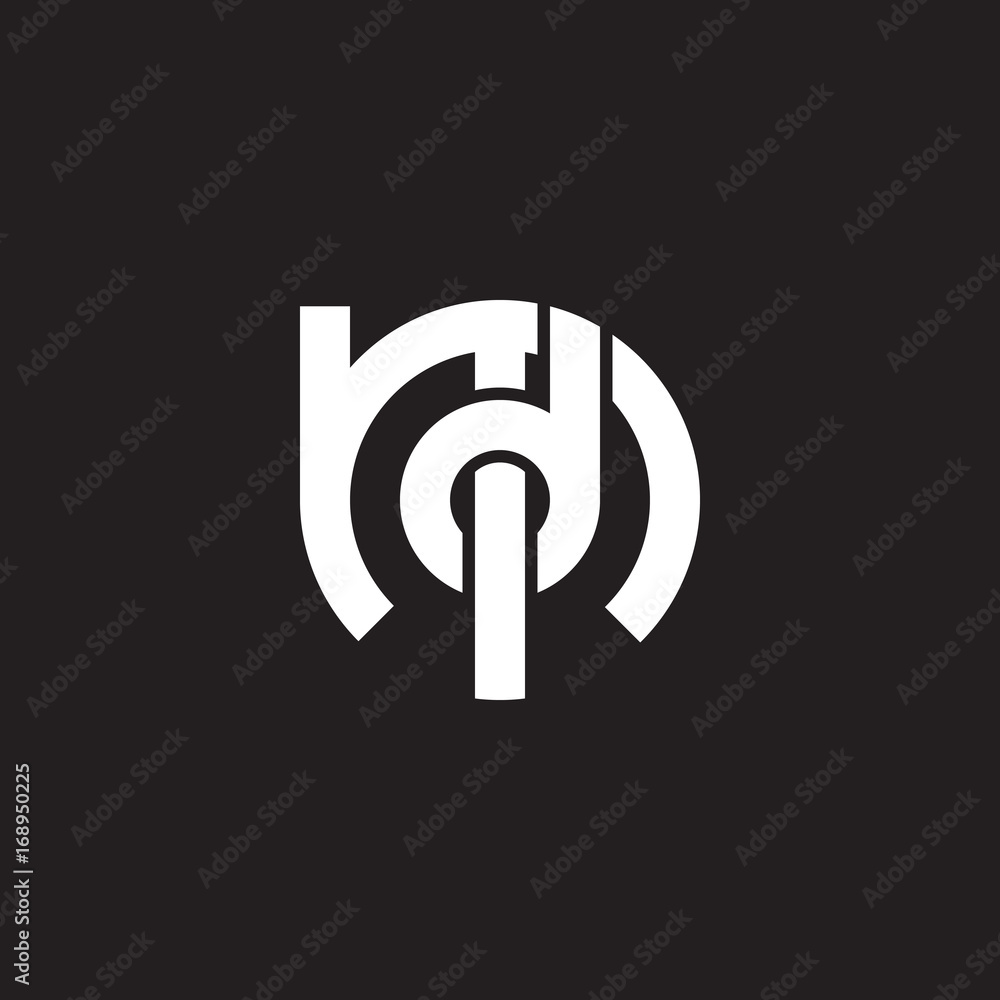 Initial lowercase letter logo md, dm, d inside m, monogram rounded shape, white color on black background
Initial lowercase letter logo md, dm, d inside m, monogram rounded shape, white color on black background