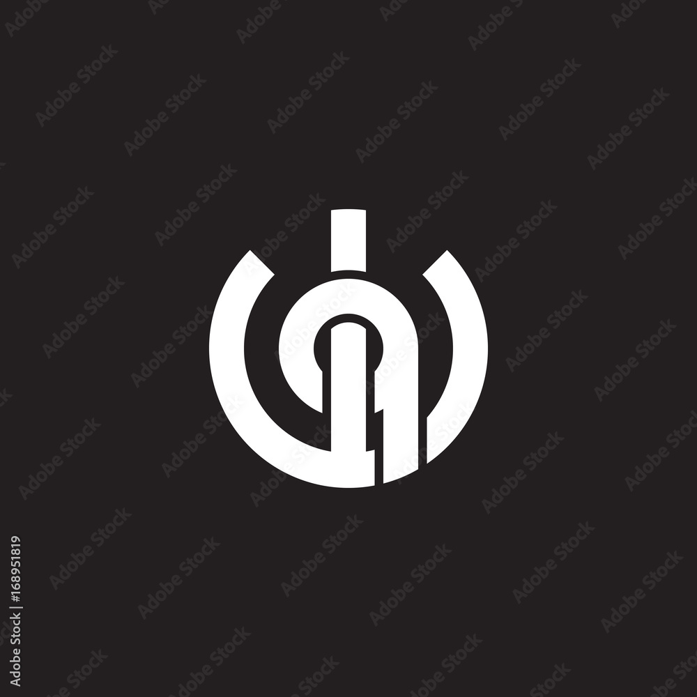 Initial lowercase letter logo wq, qw, q inside w, monogram rounded shape, white color on black background
Initial lowercase letter logo wq, qw, q inside w, monogram rounded shape, white color on black background