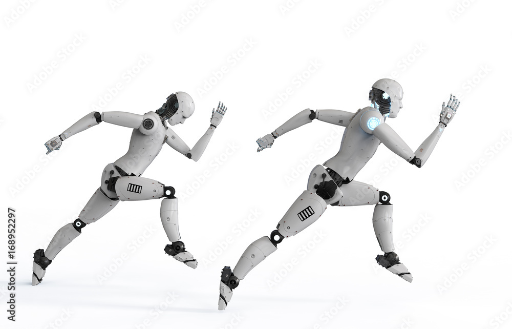 cyborg running fast cyborg running fast