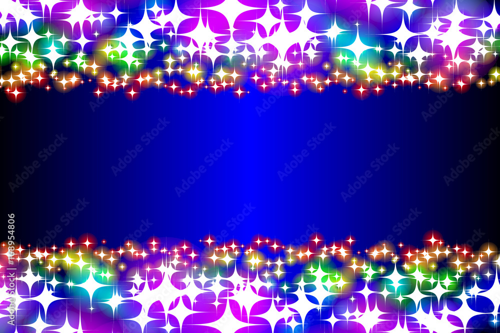 背景素材壁紙 イルミネーション 光 キラキラ 天の川 星屑 スターダスト スターバースト 銀河 宇宙 Stock Vector Adobe Stock