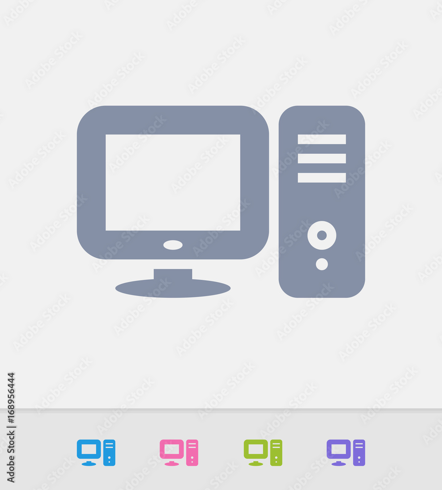 Desktop Computer - Granite Icons. A professional, pixel-perfect icon designed on a 32x32 pixel grid and redesigned on a 16x16 pixel grid for very small sizes Desktop Computer - Granite Icons. A professional, pixel-perfect icon designed on a 32x32 pixel grid and redesigned on a 16x16 pixel grid for very small sizes