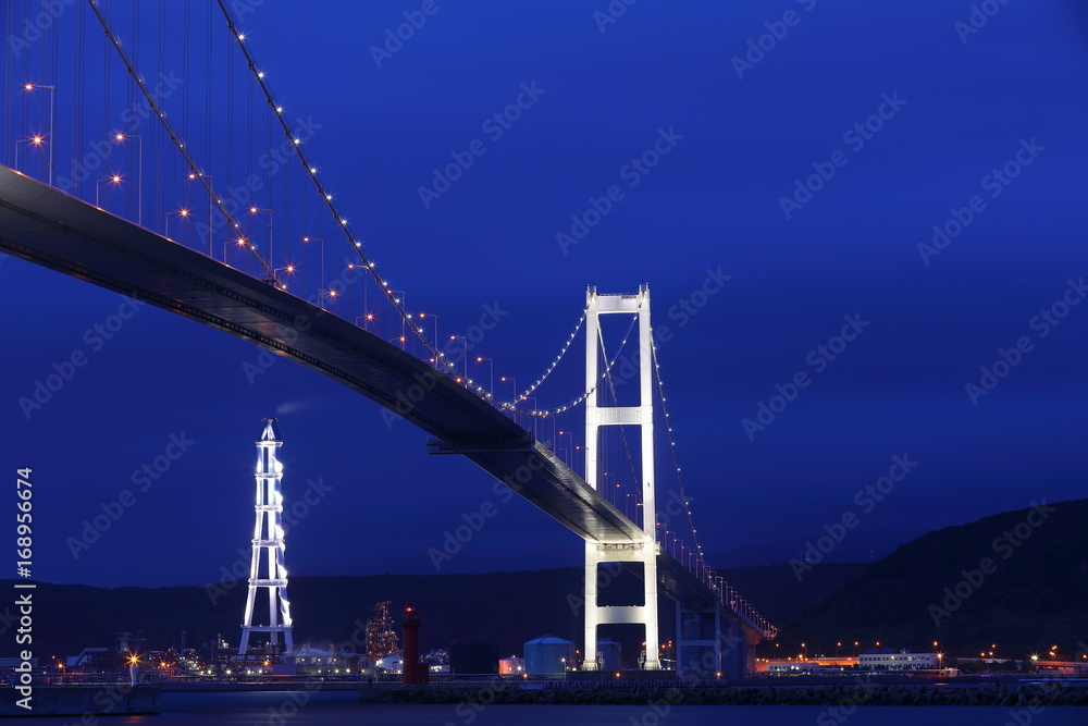 Obraz premium Wgląd nocy Muroran