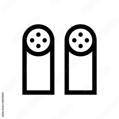 salt black icon