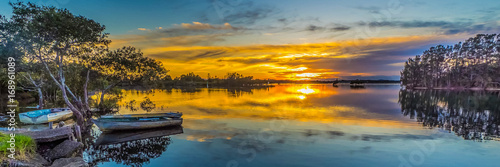 Sunset Wallis Lake Foster-Tuncurry