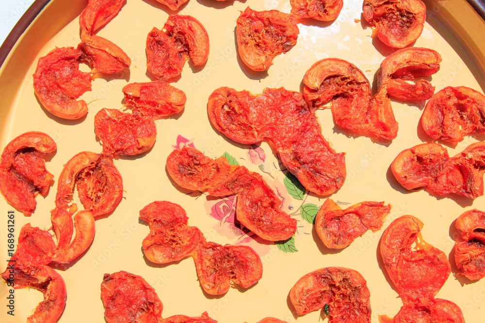 Dried fruit-apricots Dried fruit-apricots