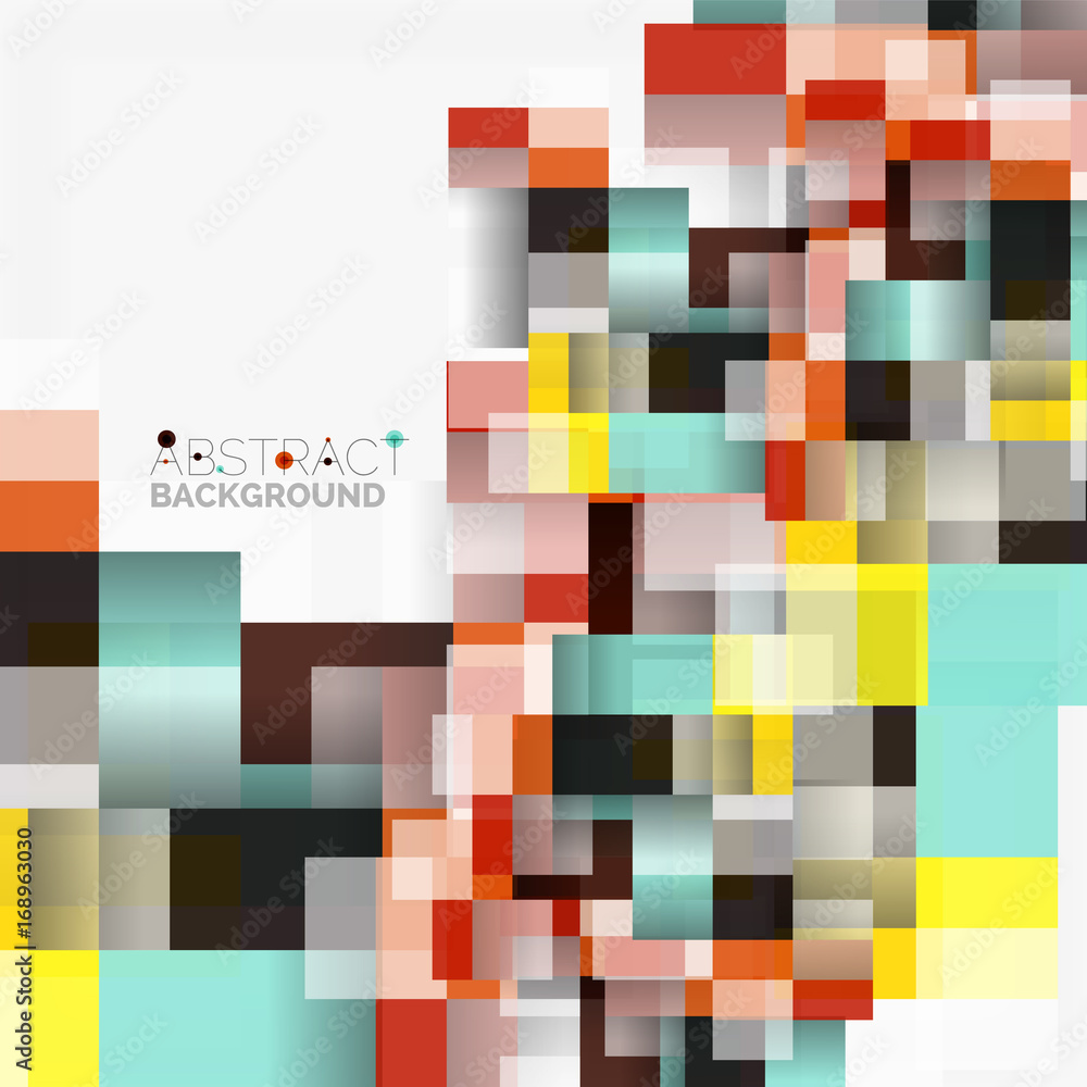 Abstract blocks template design background, simple geometric shapes on white, straight lines and rectangles Abstract blocks template design background, simple geometric shapes on white, straight lines and rectangles