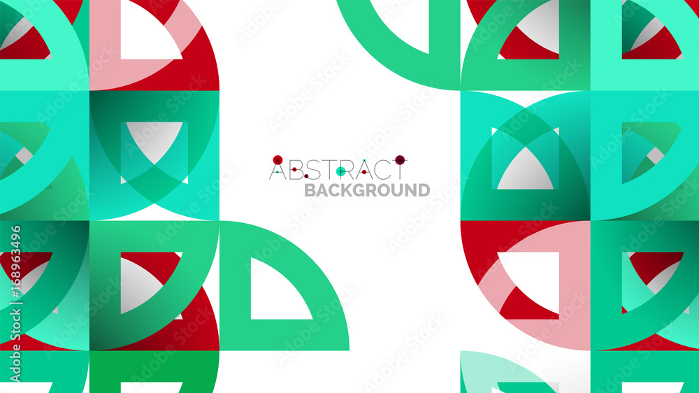Business presentation geometric template Business presentation geometric template