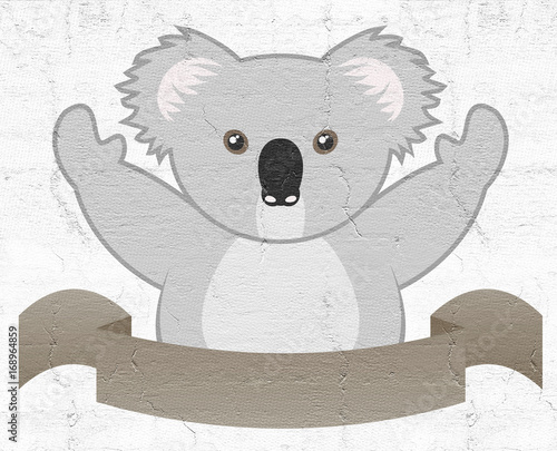 Fototapeta Naklejka Na Ścianę i Meble -  happy koala