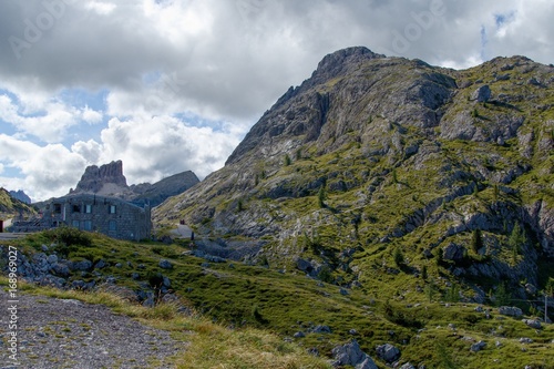 beautiful mountain landscape of Dolomites