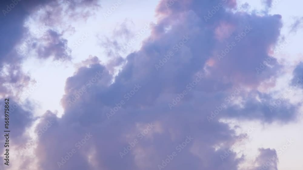 Cloudscape, dramatic cumulus clouds movement in sunset
Cloudscape, dramatic cumulus clouds movement in sunset