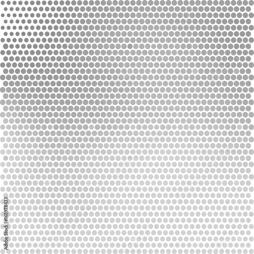 gray circles. grey balls. gray abstract background pattern. monochrome grunge texture. halftone effect. vector illustration.