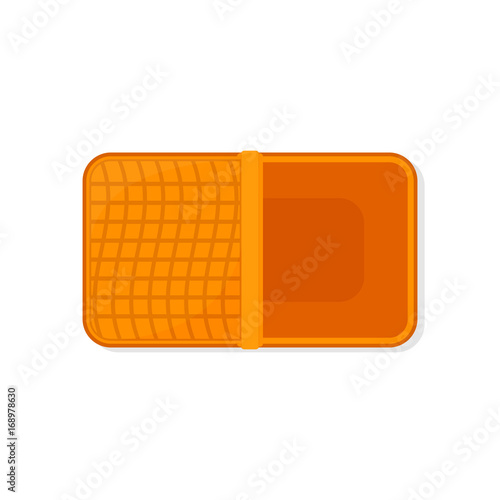 picnic basket top view