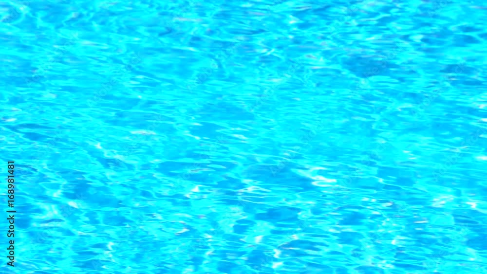 The glares on the surface of the water in the pool The glares on the surface of the water in the pool