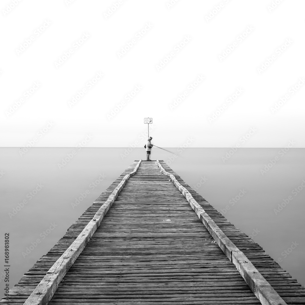 Obraz premium Pier on the sea