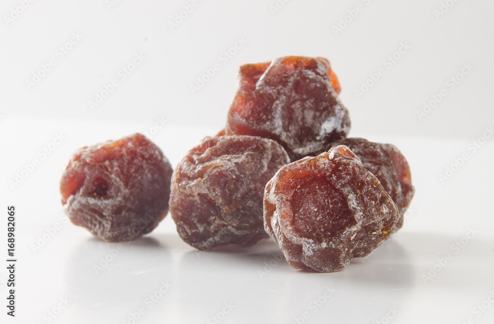 preserved fruits or chinese preserved fruits on the background. preserved fruits or chinese preserved fruits on the background.