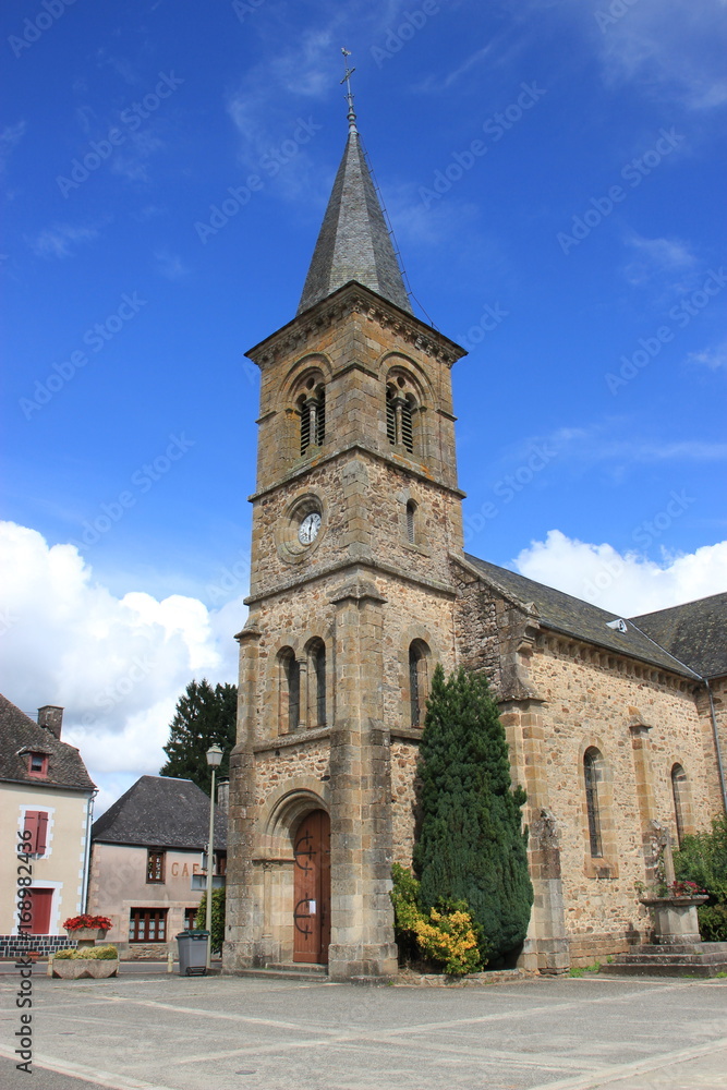 Eglise de Lapleau (Corrèze)