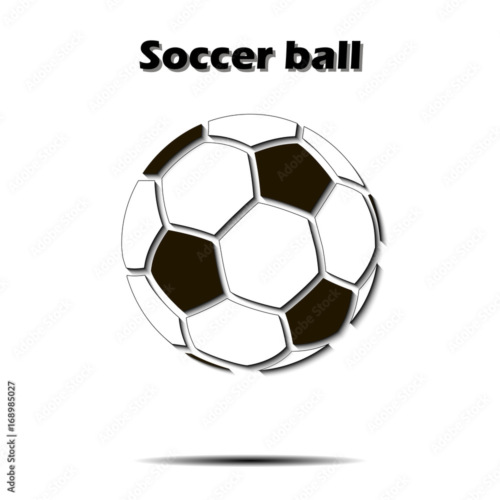 Obraz premium Soccer ball icon