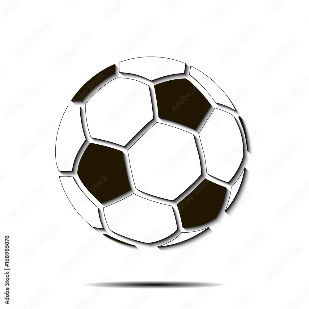 Fototapeta premium Soccer ball icon