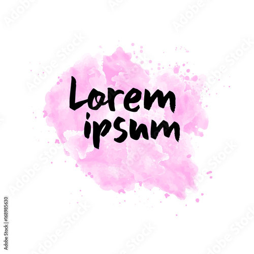 vector watercolor background