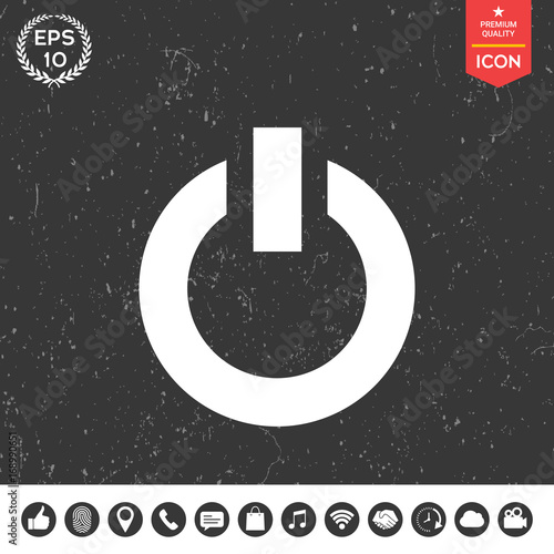 Power button icon