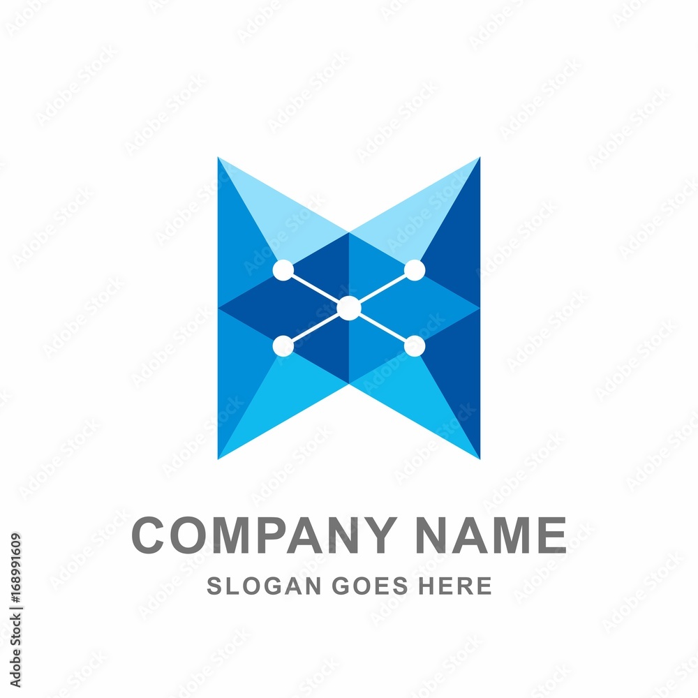 Triangle Star Circle Dots Digital Link Connection Technology Computer Business Company Stock Vector Logo Design Template Triangle Star Circle Dots Digital Link Connection Technology Computer Business Company Stock Vector Logo Design Template