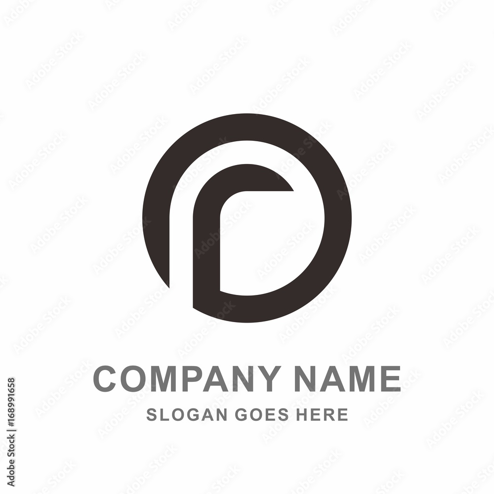 Monogram Letter R Geometric Circle Architecture Interior Construction Business Company Stock Vector Logo Design Template Monogram Letter R Geometric Circle Architecture Interior Construction Business Company Stock Vector Logo Design Template