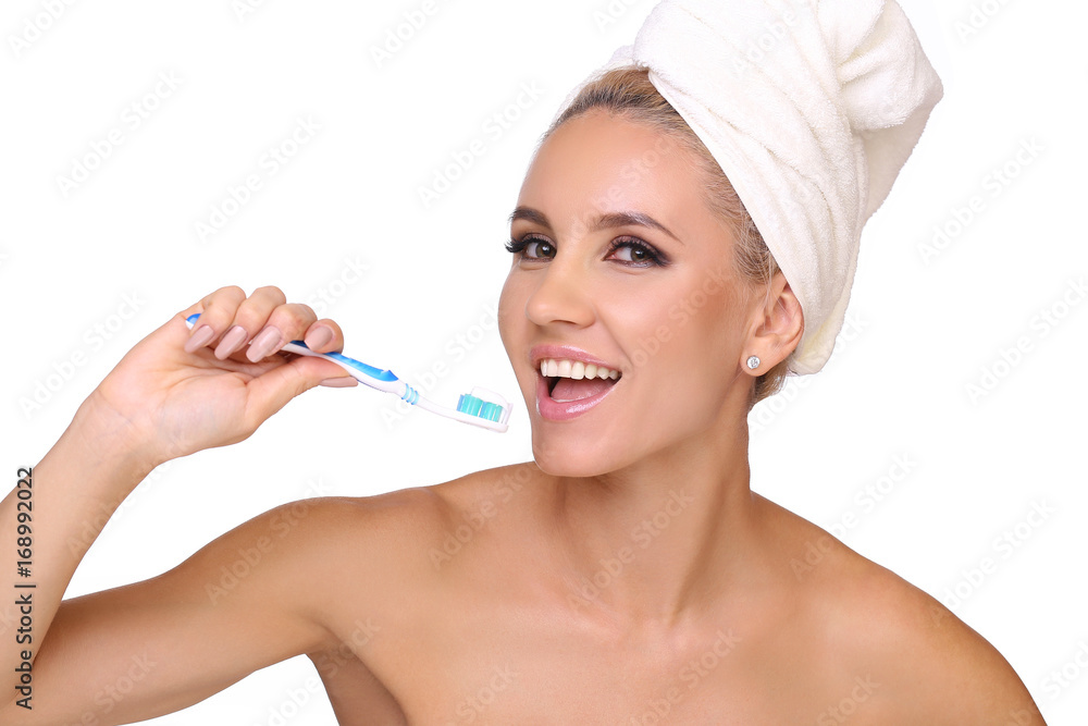 The concept of healthy teeth The concept of healthy teeth