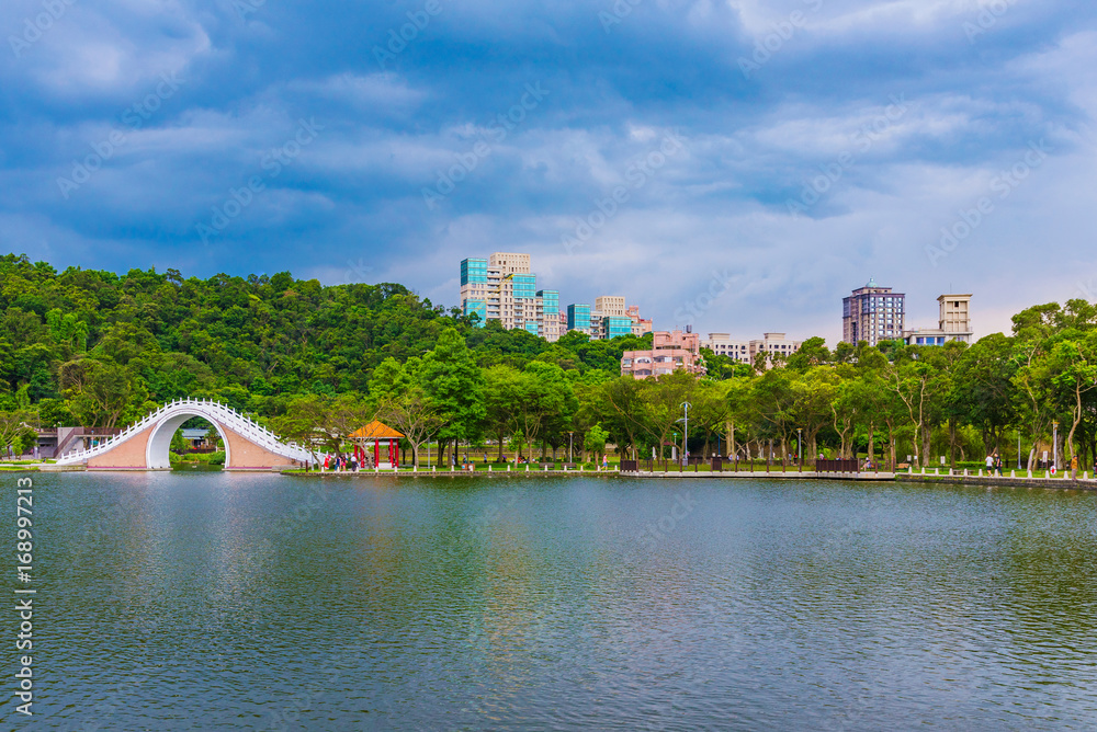 Landscape of Dahu park