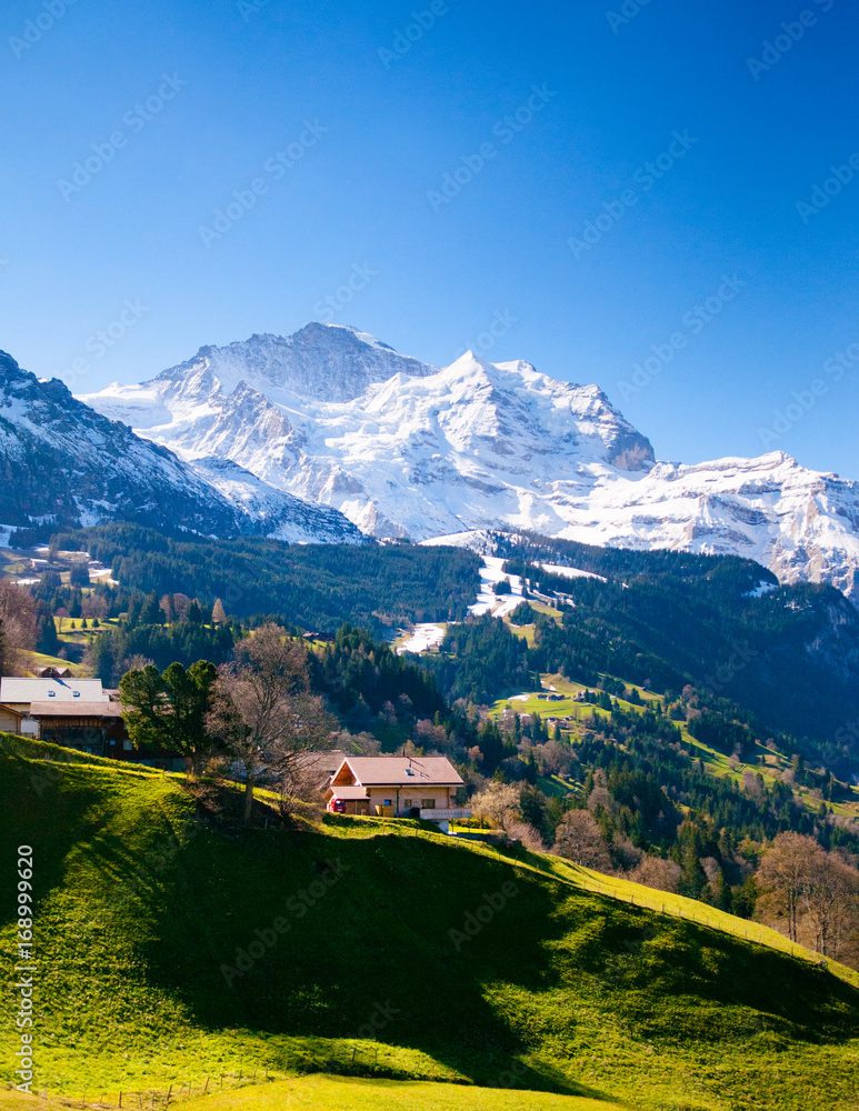 Scenery of Lauterbrunnen, Switzerland