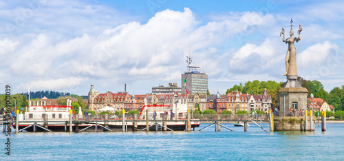 Fotografía Konstanz Skyline vom Schiff aus - Bodensee