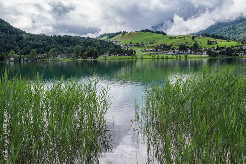 Fototapeta Naklejka Na Ścianę i Meble -  The mountain lake Thiersee in Tyrol, Austria