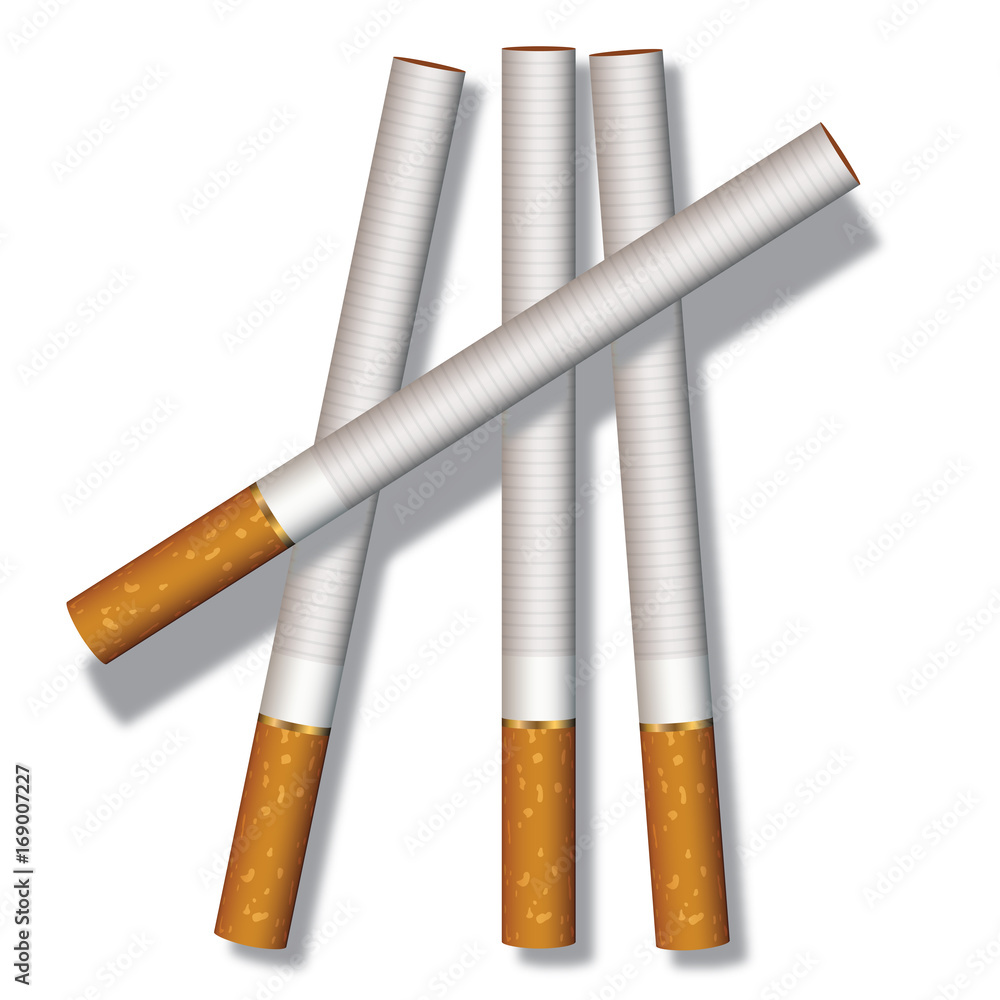 Four cigarettes Four cigarettes