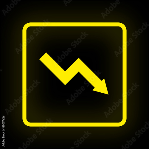 Neon Button App - Kurs Absturz