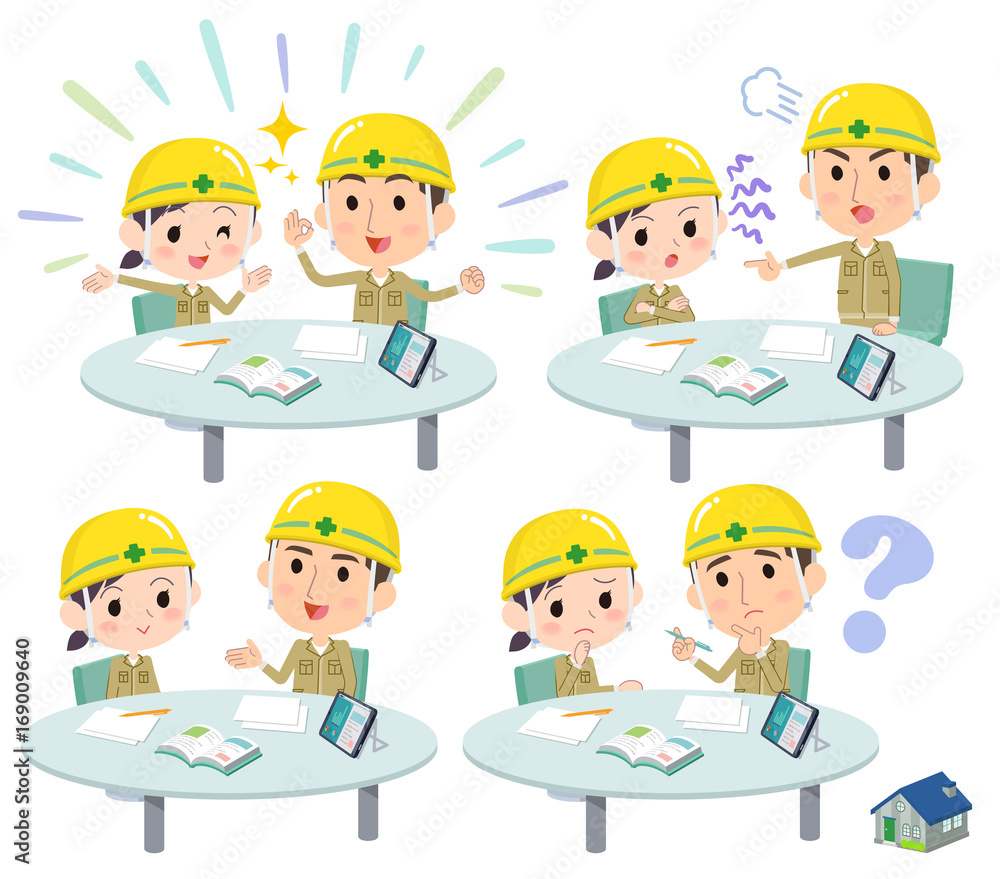 meeting lecture construction site worker_1