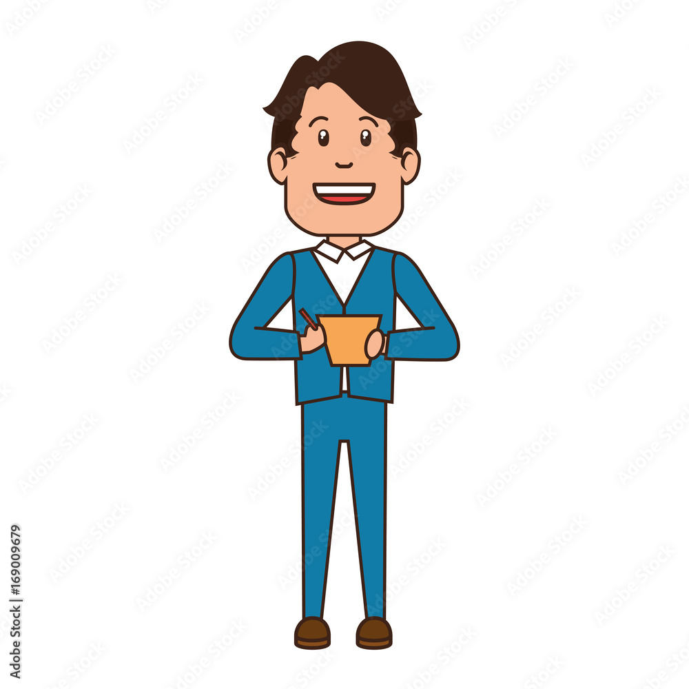 man icon over white background vector illustration man icon over white background vector illustration