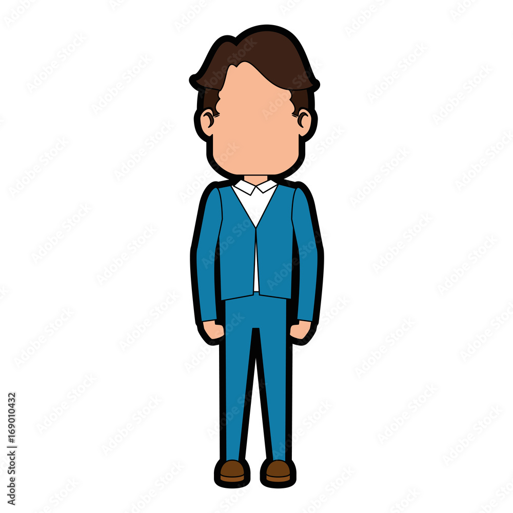 man icon over white background vector illustration man icon over white background vector illustration