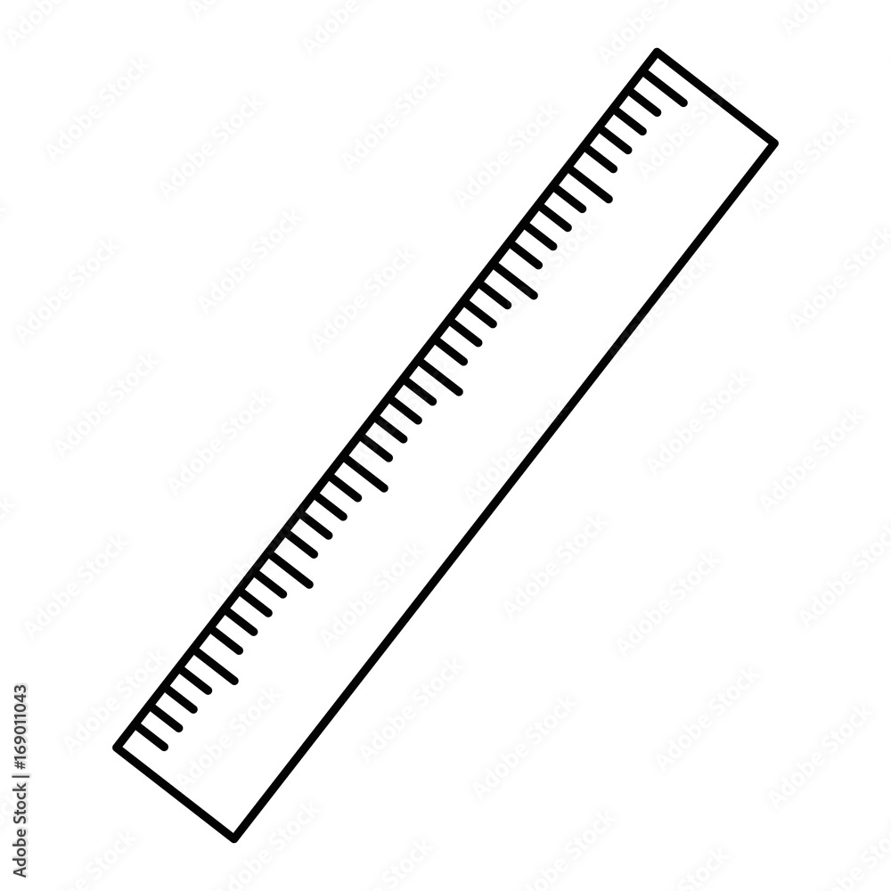 Ruler measure tool icon vector illustration graphic design Ruler measure tool icon vector illustration graphic design