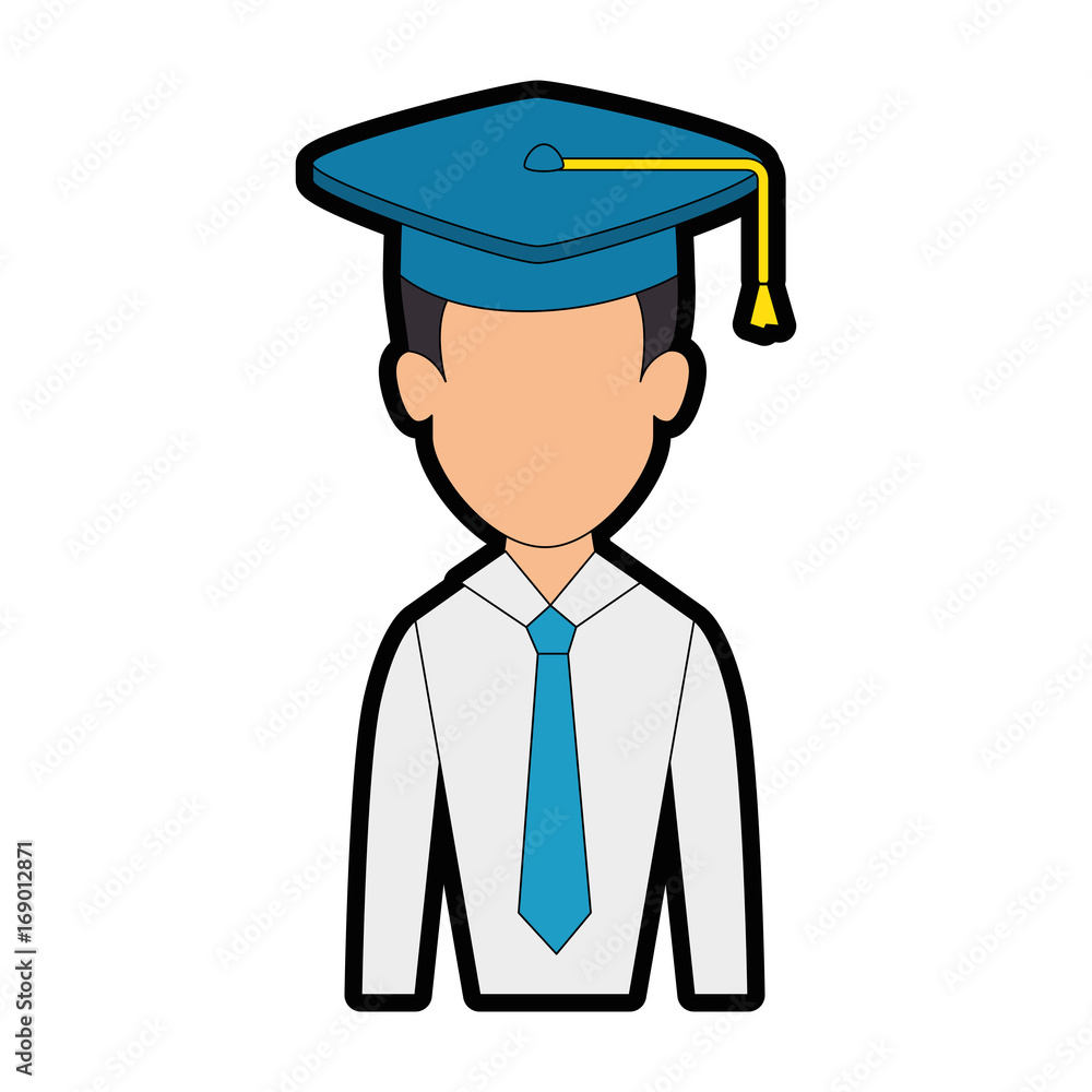 Graduation student hat icoc vector illustration graphic design Graduation student hat icoc vector illustration graphic design