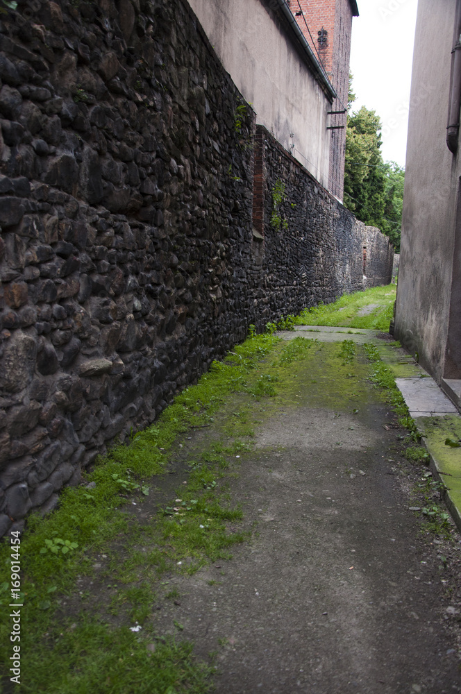 Fototapeta premium Small mysterious street