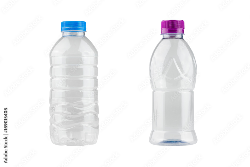 plastic drinking bottle isolated on white background plastic drinking bottle isolated on white background