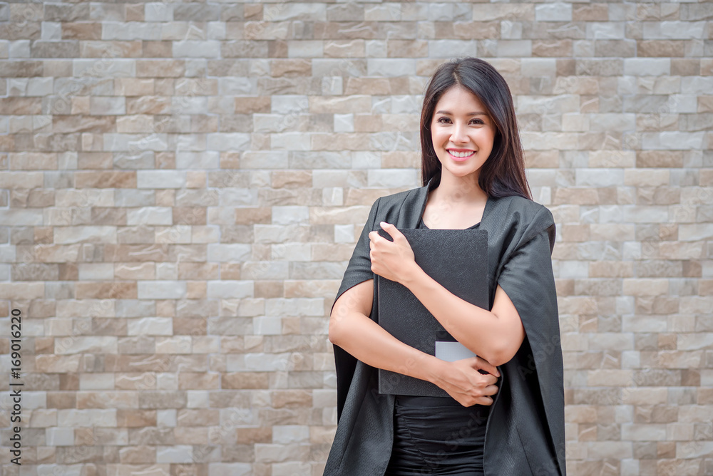 business woman holding files doccument business woman holding files doccument