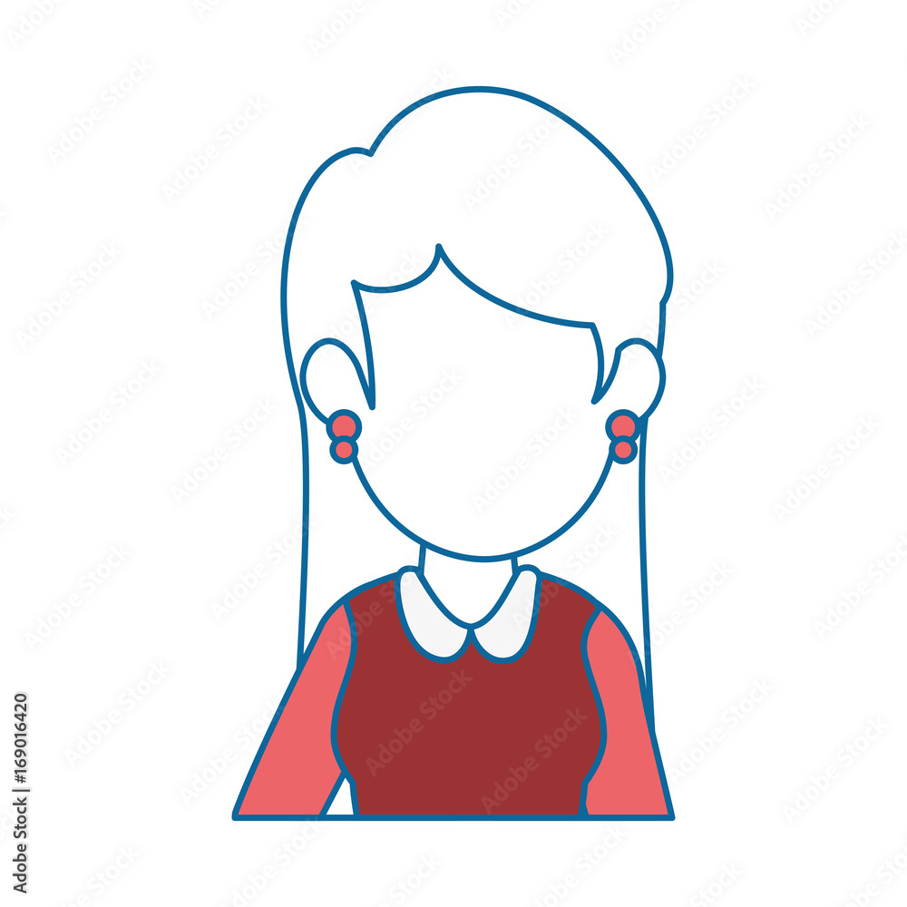 avatar businesswoman icon over white background colorful design vector illustration avatar businesswoman icon over white background colorful design vector illustration