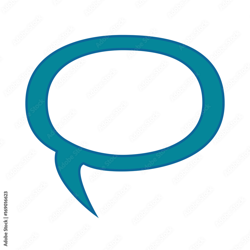 speech bubble icon over white background vector illustration speech bubble icon over white background vector illustration