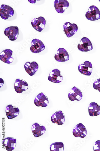 Rhinestone purple rhinestones background